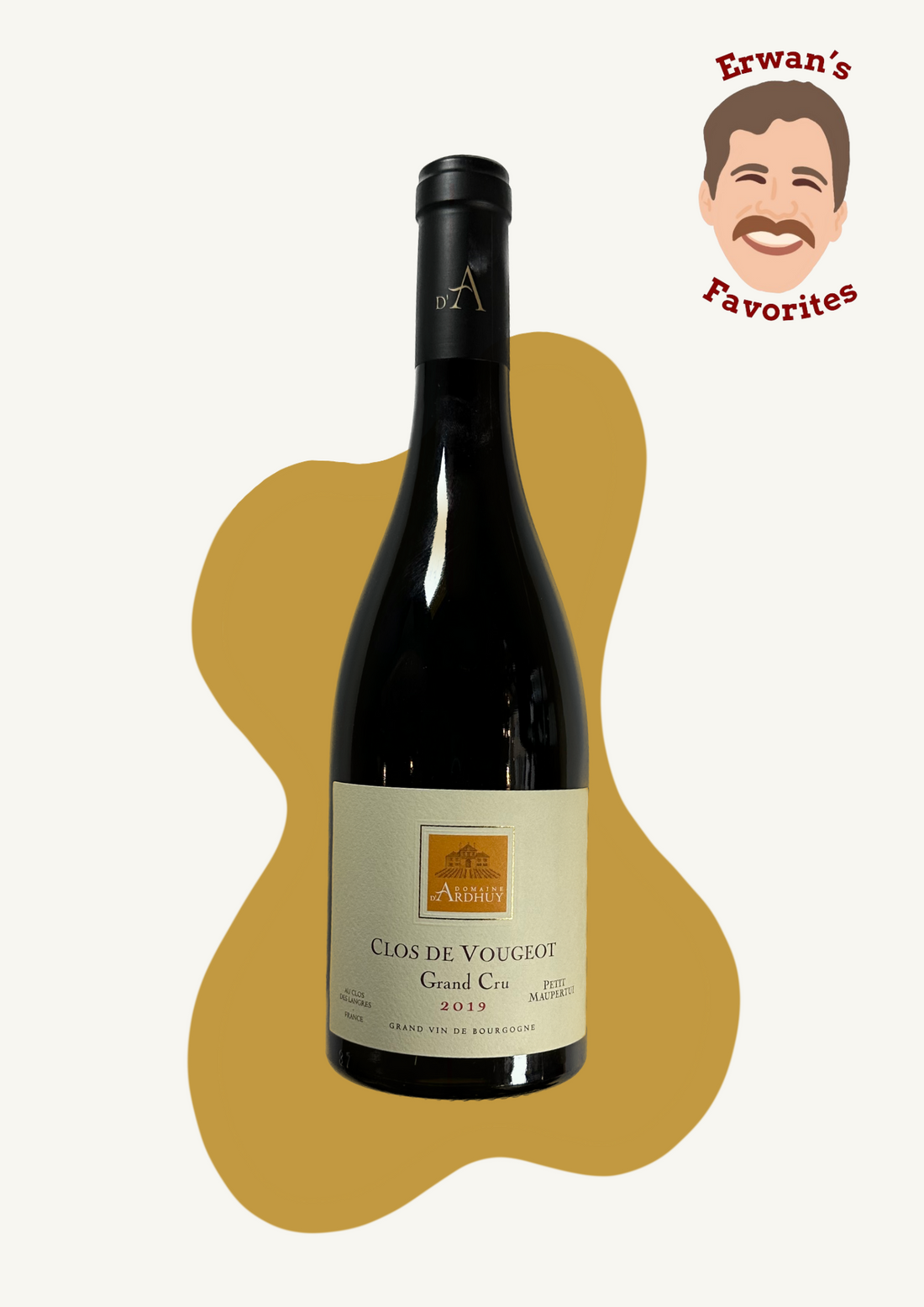 Clos de Vougeot « Petit Maupertui» Grand Cru - D. D&