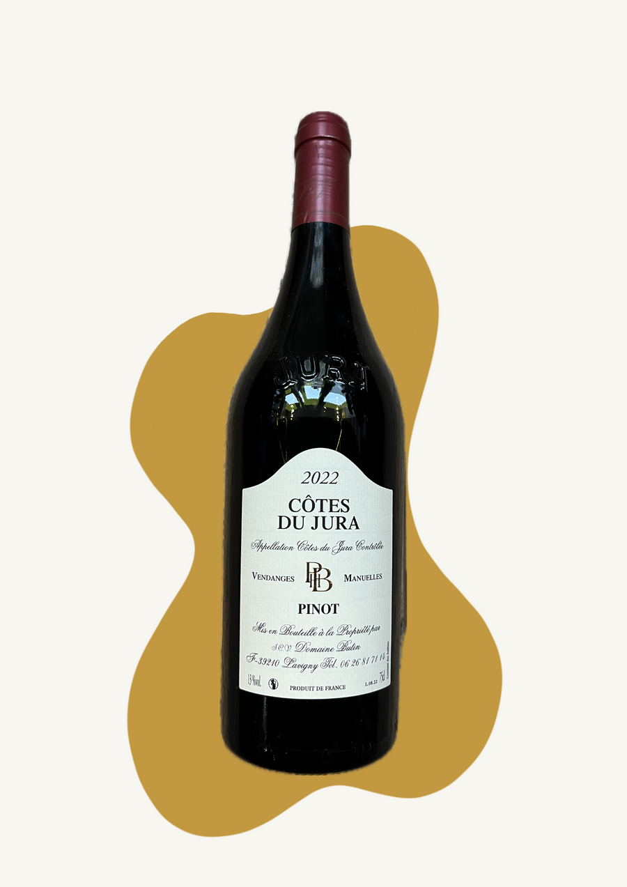 Côtes du jura red - Pinot noir - Domaine Butin - 2018