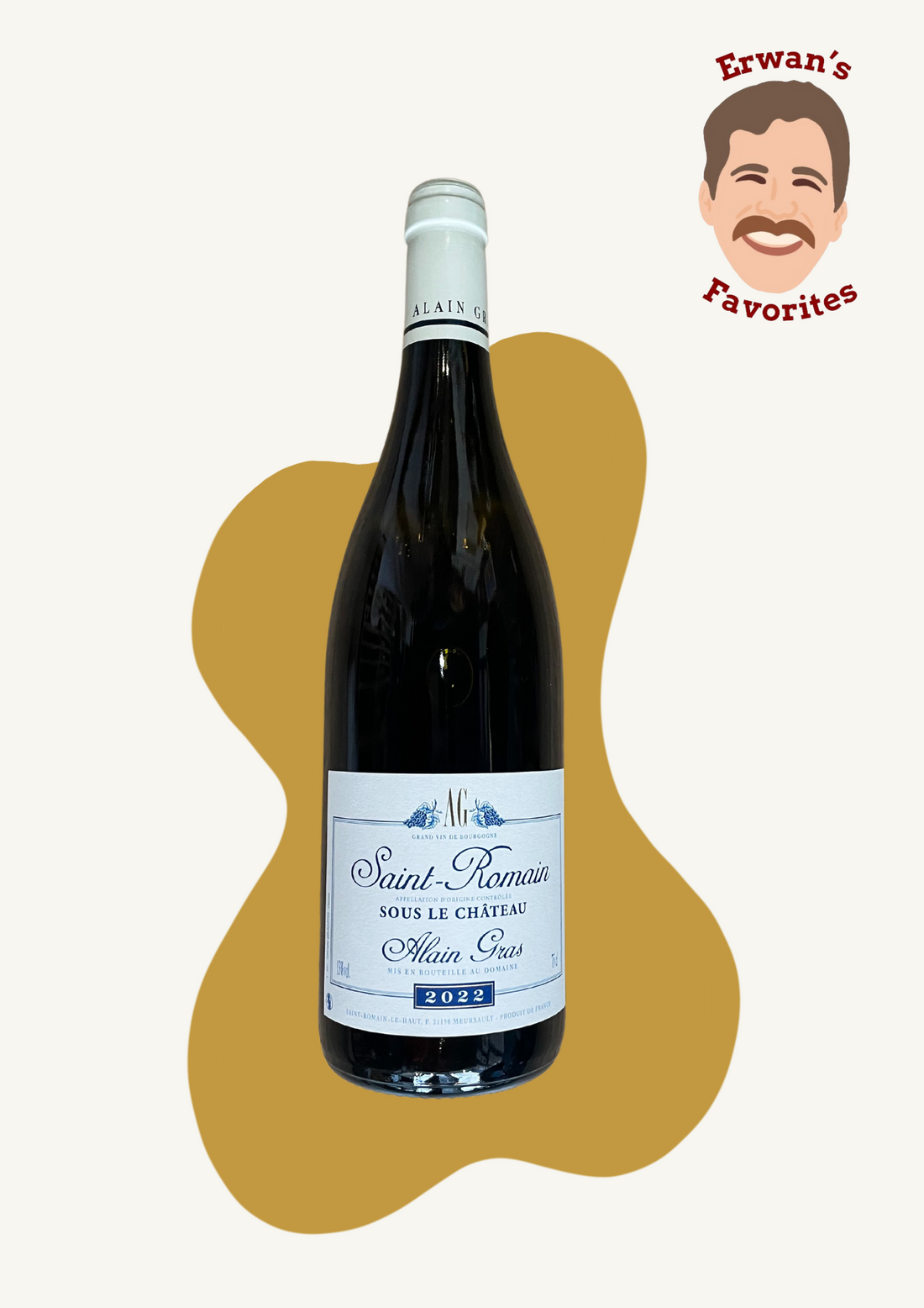 Saint Romain "Sous le château" - Domaine Alain Gras - 2022