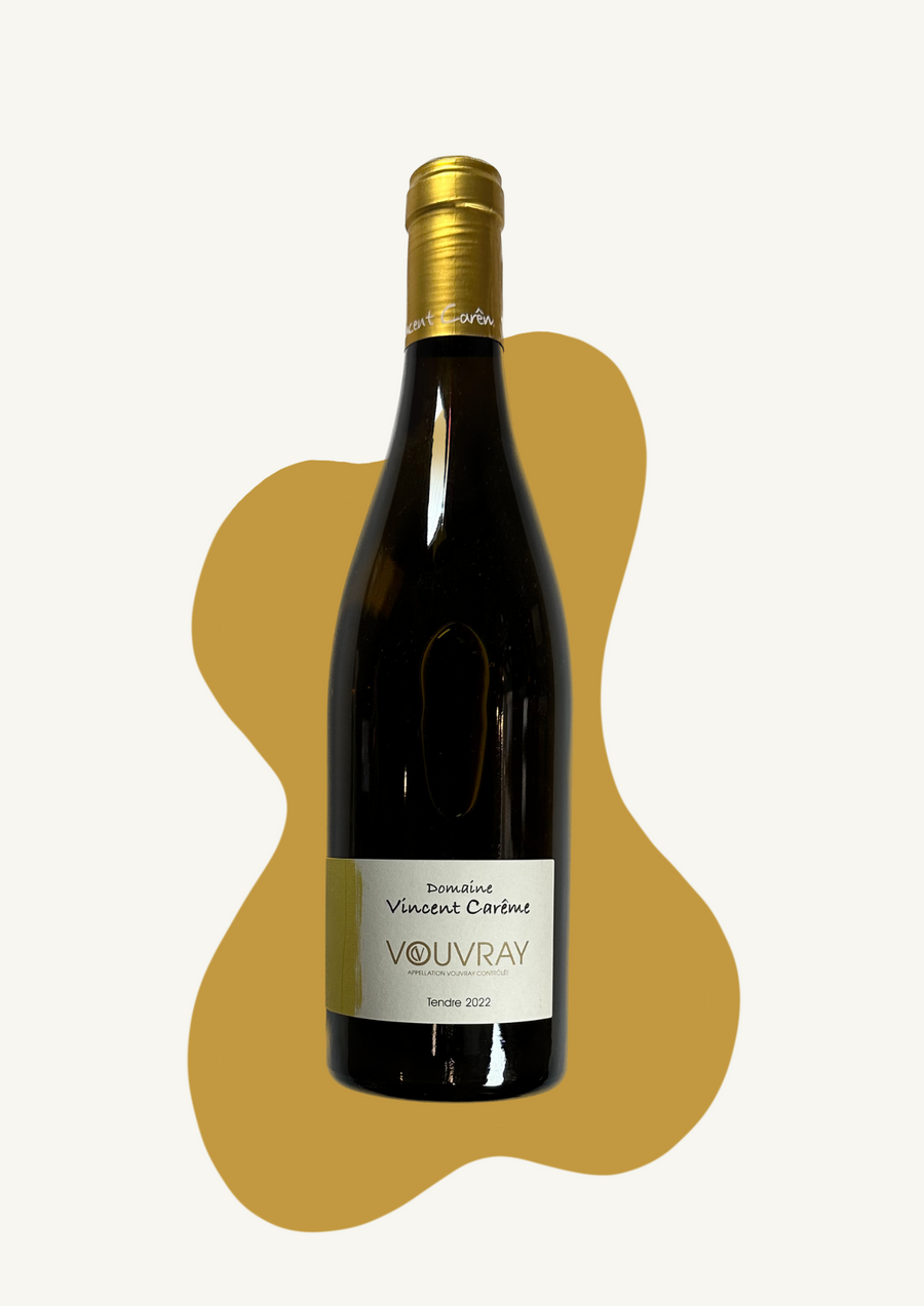 Vouvray "tendre" off dry  – D. Vincent Careme - 2022